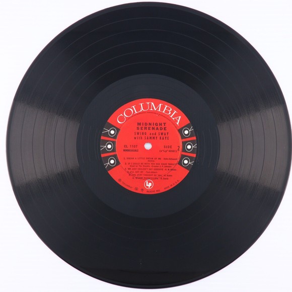 Swing & Sway With Sammy Kaye Midnight Serenade 1958 12" LP Record CL 1107 6-Eyed - Picture 10 of 15